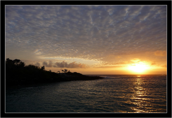Sunrise in the Galapagos